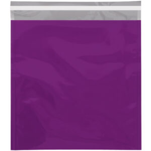10 3/4 x 13" Purple Metallic Glamour Mailers