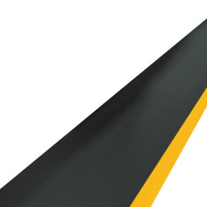 2 x 6' Black/Yellow Economy Anti-Fatigue Mat