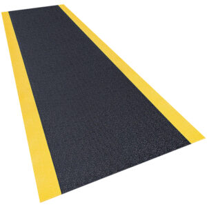 3 x 16' Black/Yellow Premium Anti-Fatigue Mat
