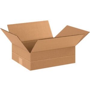 12 x 10 x 4" Multi-Depth Corrugated Boxes