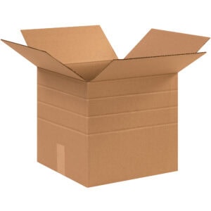 12 1/2 x 12 1/2 x 12" Multi-Depth Corrugated Boxes