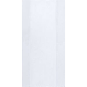 8 x 4 x 12" - 2 Mil Gusseted Poly Bags