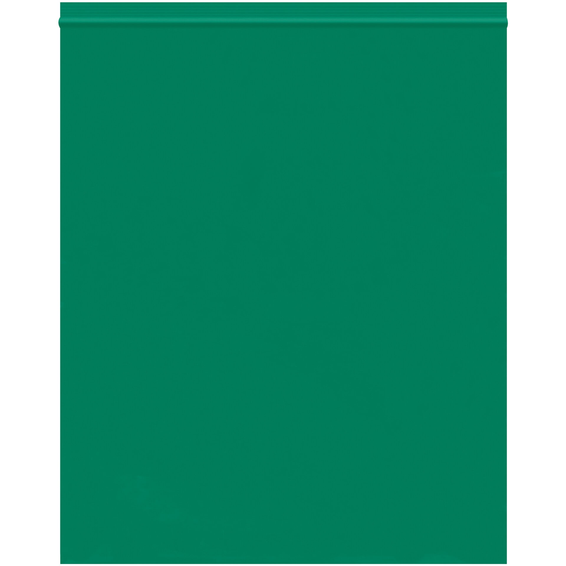 10 x 12" - 2 Mil Green Reclosable Poly Bags