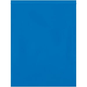 12 x 15" - 2 Mil Blue Reclosable Poly Bags