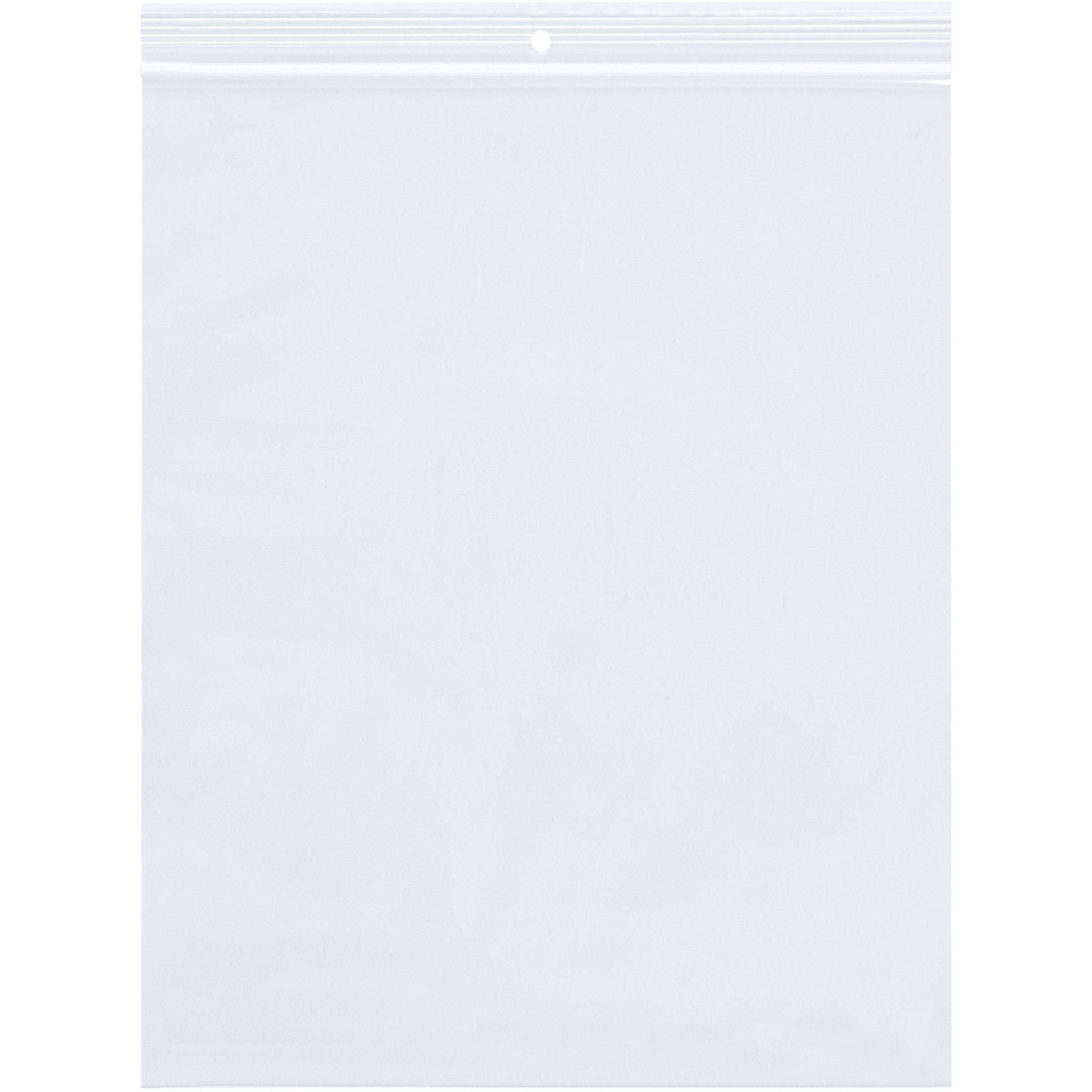 10 x 12" - 4 Mil Reclosable Poly Bags w/ Hang Hole